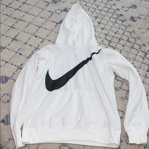 White Nike Hoodie